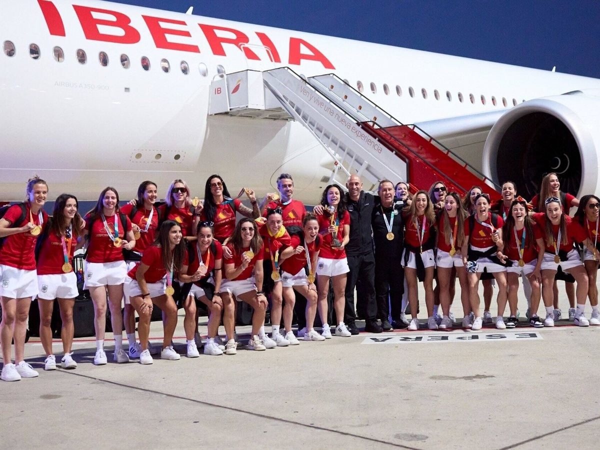 Iberia Airport Services with the World Champions